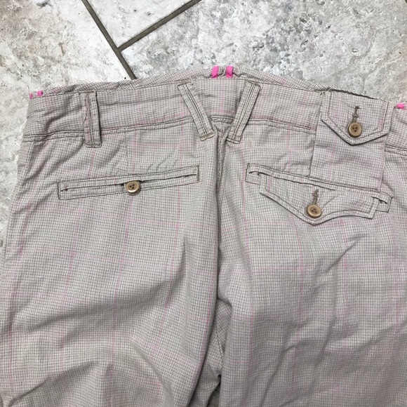 Diesel Men 100% cotton pink beige straight dressy pants khaki - Picture 11 of 11